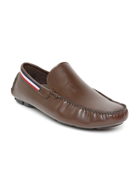 

San Frissco Men Brown Driving Shoes
