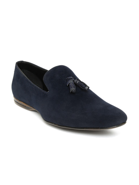 

San Frissco Men Navy Blue Semiformal Slip-Ons
