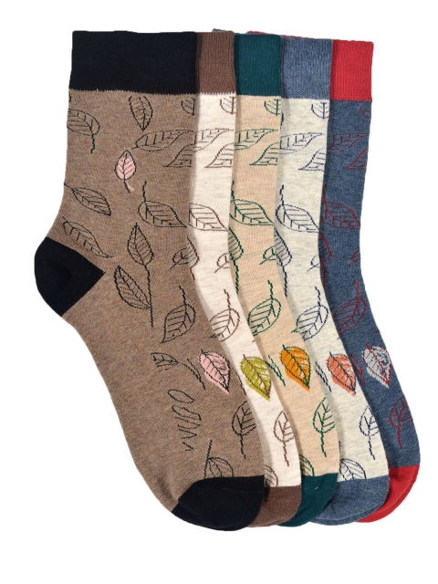 

VINENZIA Unisex Pack of 5 Above Ankle Socks, Multi