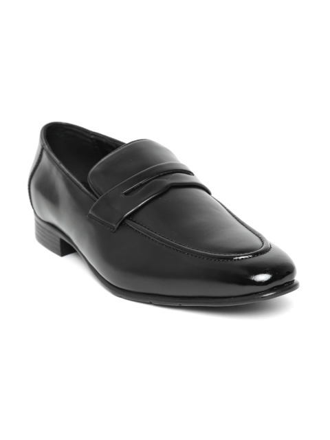 

San Frissco Men Black Semi-Formal Slip Ons