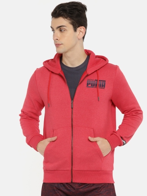 

Puma Red Athletics FZ Regular Fit Hooded Sweatshirt