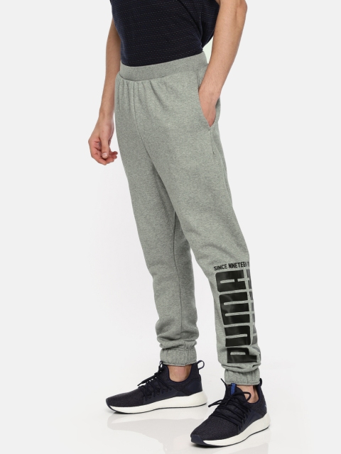 

Puma Men Grey Rebel Bold Printed Joggers