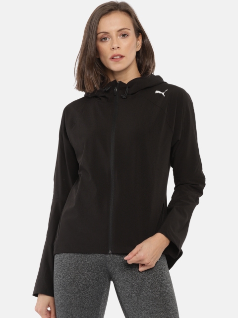 

Puma Women Black Solid Sporty Jacket