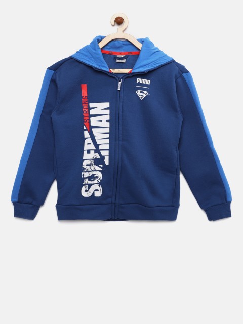 

Puma Boys Blue Justice League Hooded Sweatshirt