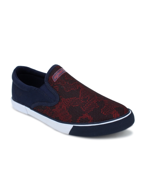 

Sparx Men Navy Blue Slip-On Sneakers