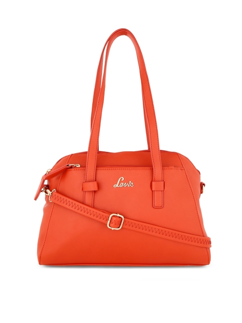 

Lavie Orange Solid Shoulder Bag