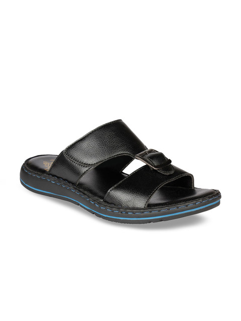 

Duke Men Black Comfort Sandals