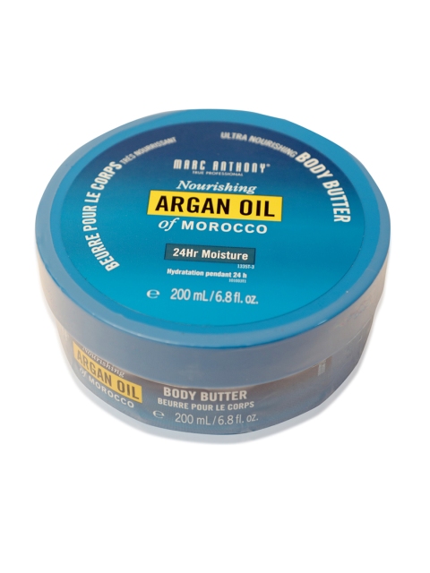 

MARC ANTHONY Unisex Nourishing Argan Oil Of Morocco Body Butter 200 Ml, Blue