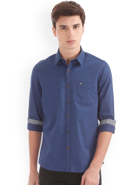 

Arrow Sport Men Blue Slim Fit Printed Casual Shirt