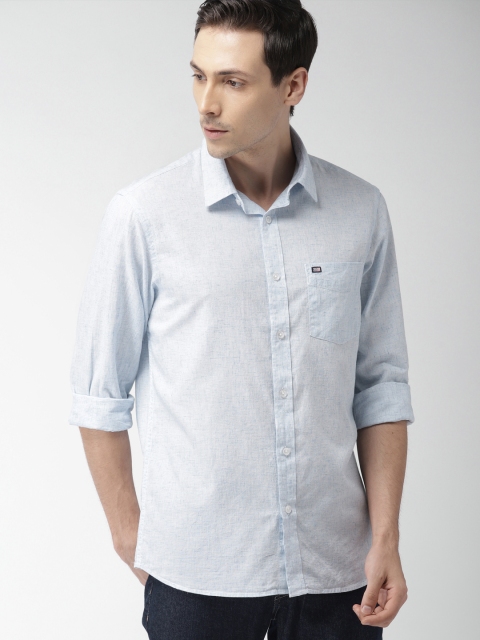 

Arrow Sport Men Blue Slim Fit Solid Casual Shirt