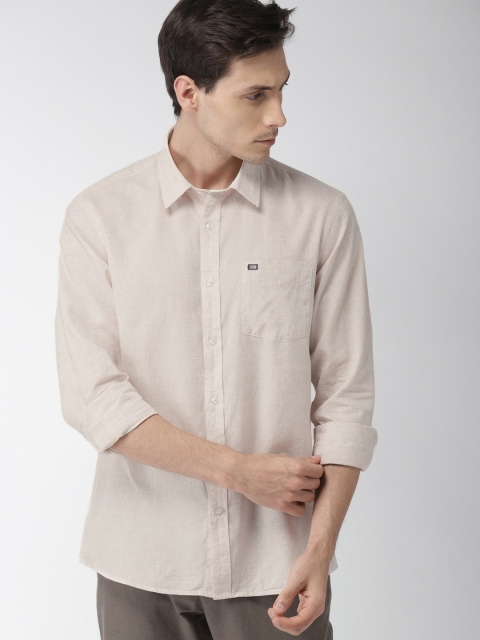 

Arrow Sport Men Beige Slim Fit Solid Casual Shirt