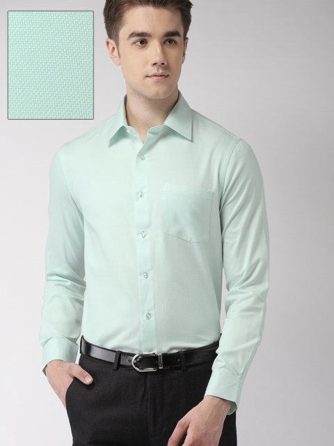 

Arrow Men Green Slim Fit Solid Casual Shirt