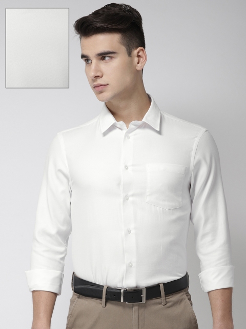 

Arrow New York Men White Regular Fit Solid Formal Shirt