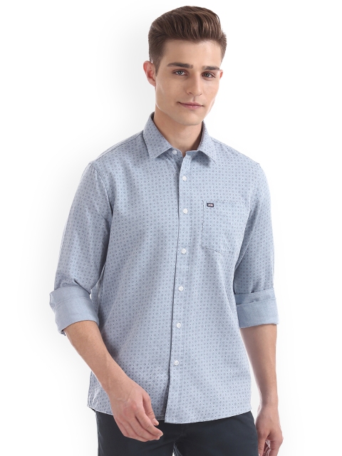 

Arrow Sport Men Blue Slim Fit Printed Casual Shirt