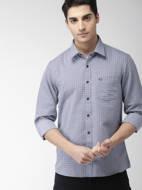 

Arrow Sport Men Blue Slim Fit Printed Casual Shirt