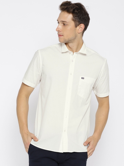 

Arrow Sport Men White Regular Fit Printed Casual Shirt