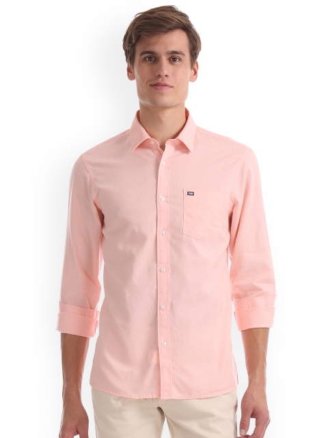 

Arrow Sport Men Pink Slim Fit Solid Casual Shirt