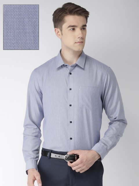 

Arrow New York Men Blue Slim Fit Striped Formal Shirt