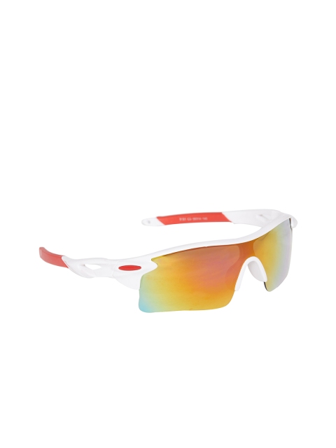 

VAST Unisex Sports Sunglasses 9181C9, Gold