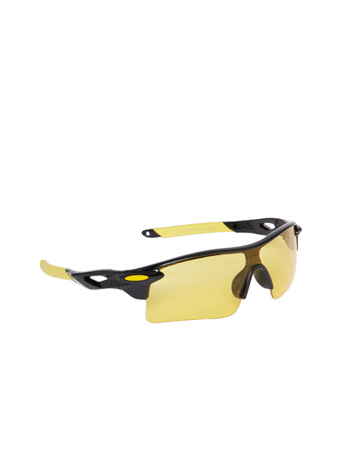 

VAST Unisex Sports Sunglasses 9181C1, Yellow