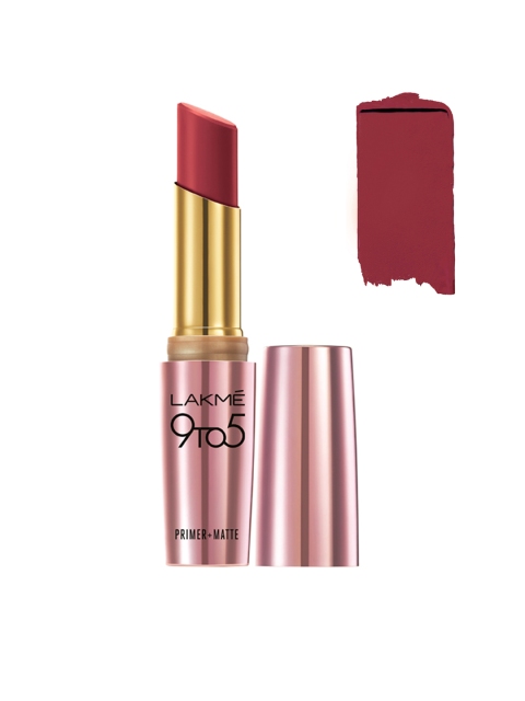 

Lakme 9 to 5 Primer + Matte Lip Color Berry Base MR11, Maroon