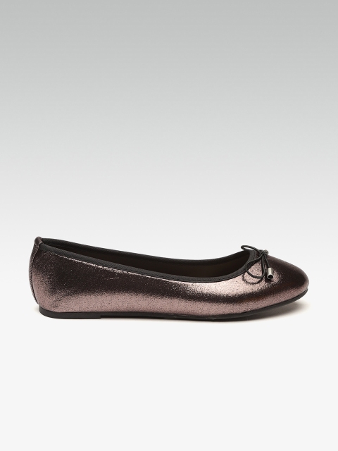 

DOROTHY PERKINS Women Brown Solid Ballerinas