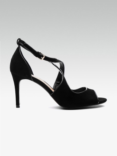 

DOROTHY PERKINS Women Black Solid Heels
