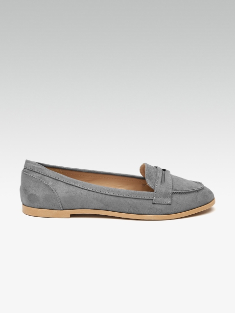 

DOROTHY PERKINS Women Grey Solid Ballerinas