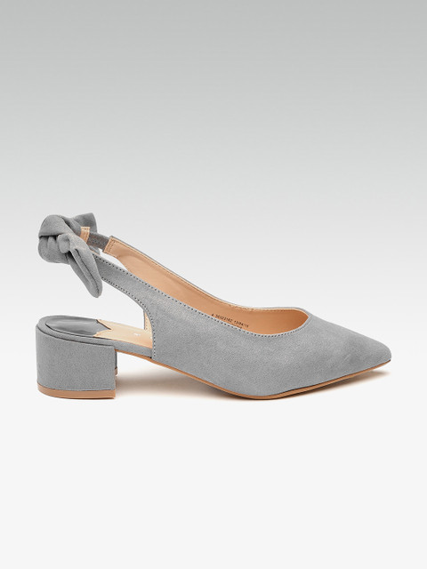 

DOROTHY PERKINS Women Grey Solid Pumps