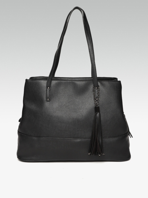 

DOROTHY PERKINS Black Solid Shoulder Bag