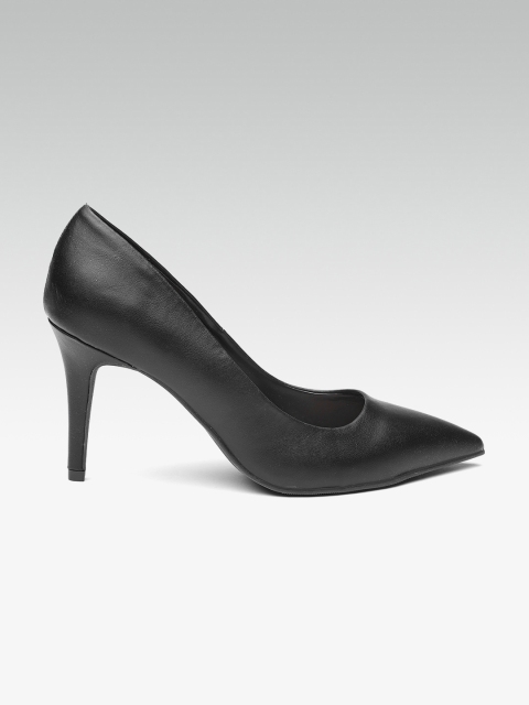 

DOROTHY PERKINS Women Black Solid Pumps