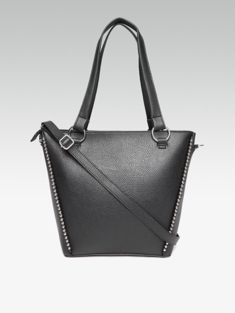 

DOROTHY PERKINS Black Solid Shoulder Bag