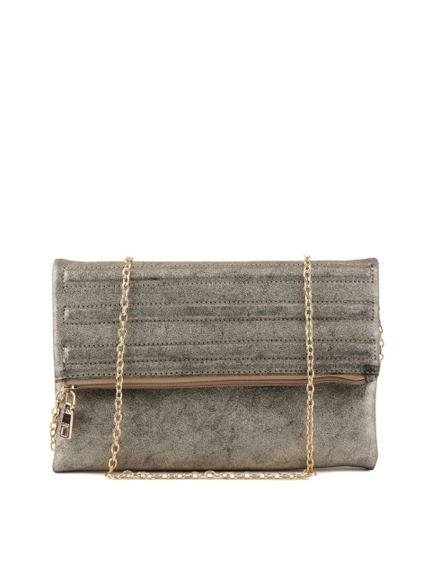 

Kazo Women Gold-Toned Solid Clutch