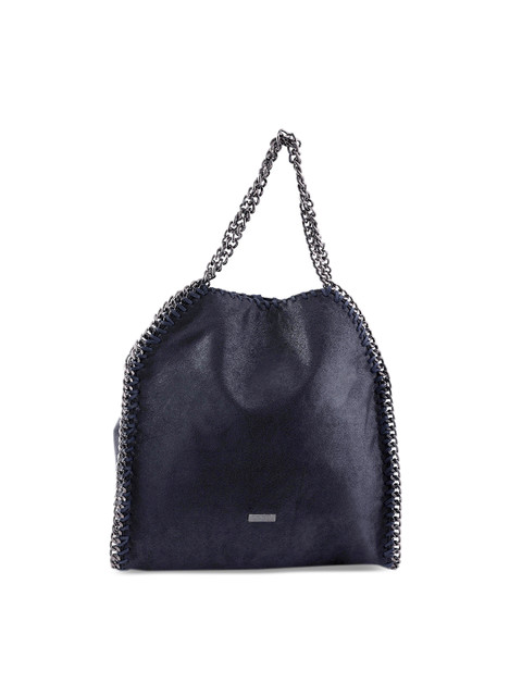 

Kazo Navy Blue Solid Handheld Bag