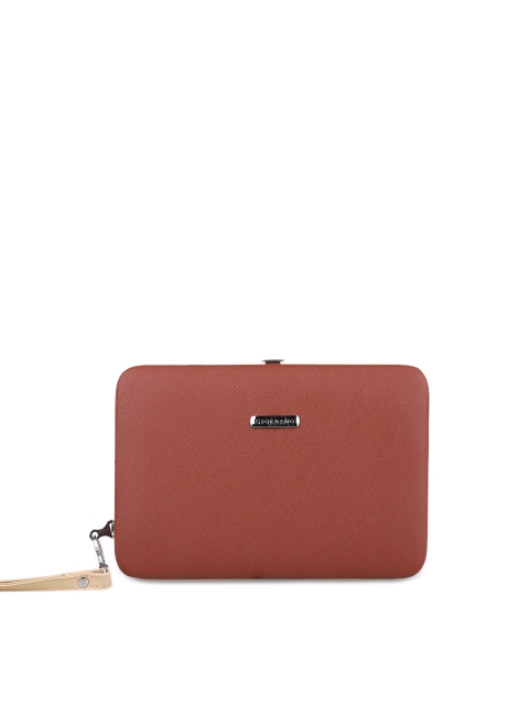 

GIORDANO Brown Textured Clutch