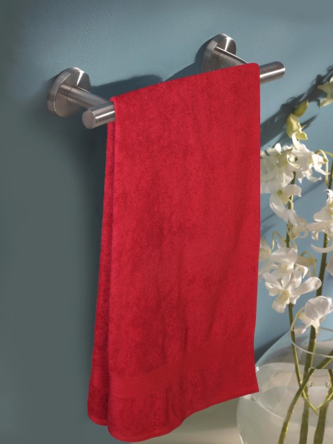 

Portico New York Red 450 GSM Cotton Bath Towel