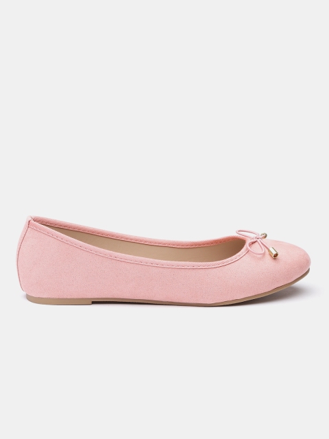 

DOROTHY PERKINS Women Pink Solid Ballerinas