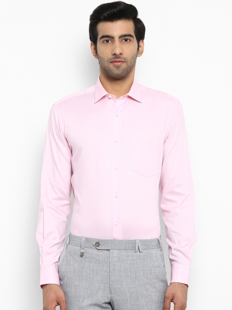 

Park Avenue Men Pink Regular Fit Solid Formal Shirt