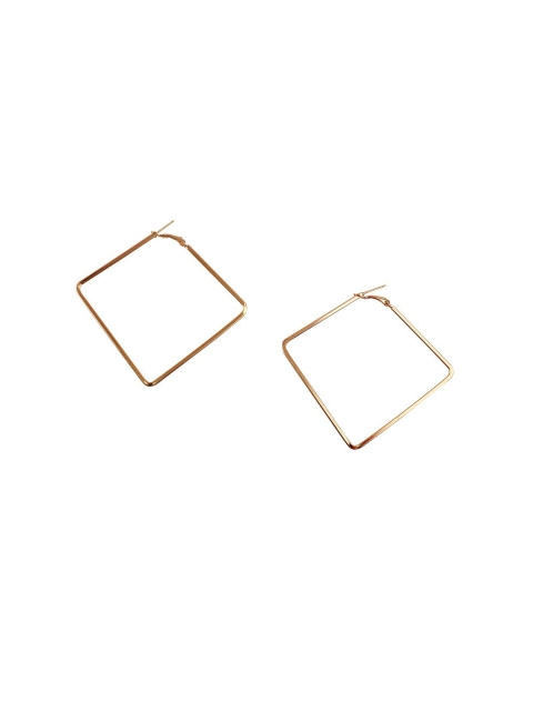 

Kazo Gold-Toned Geometric Hoop Earrings