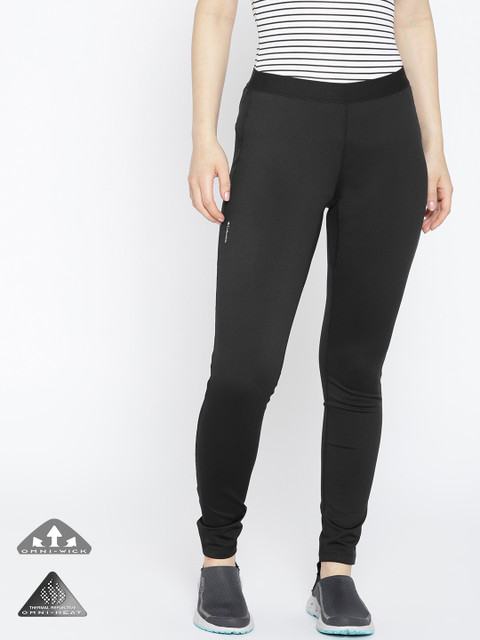 

Columbia Women Black Extreme Fleece III Solid Tights