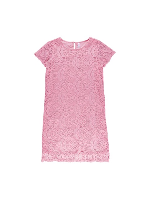 

POPPERS by Pantaloons Girls Pink Self Design Sheath Dress