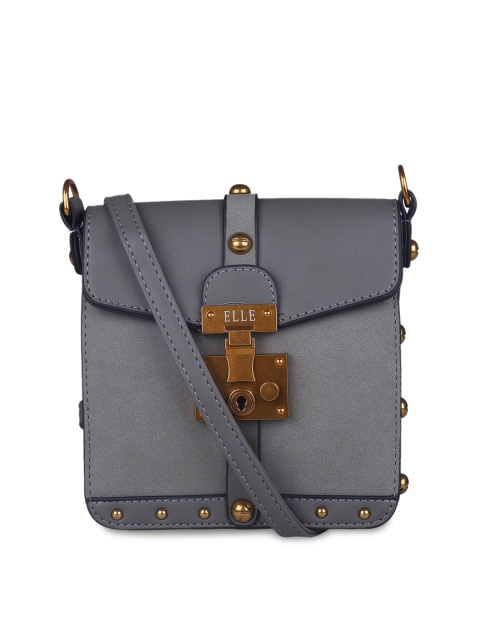 

ELLE Grey Embellished Sling Bag