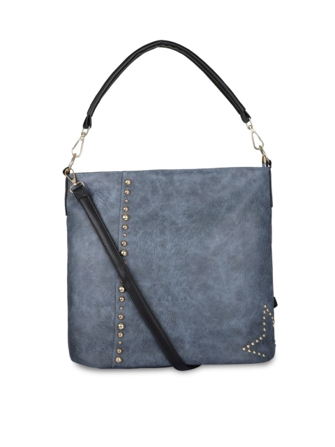 

GIORDANO Blue & Grey Embellished Shoulder Bag