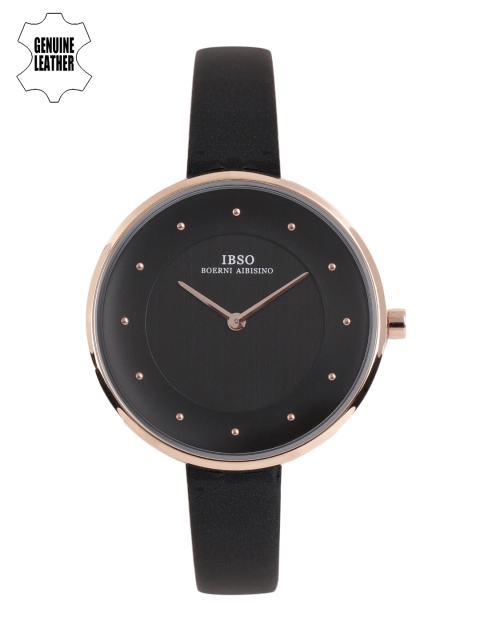 

IBSO Women Black Analogue Watch B2281LBK