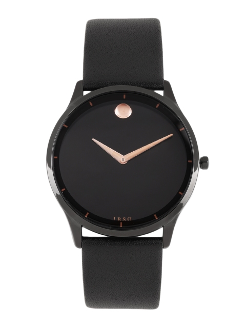 

IBSO Men Black Analogue Watch B2301GBK