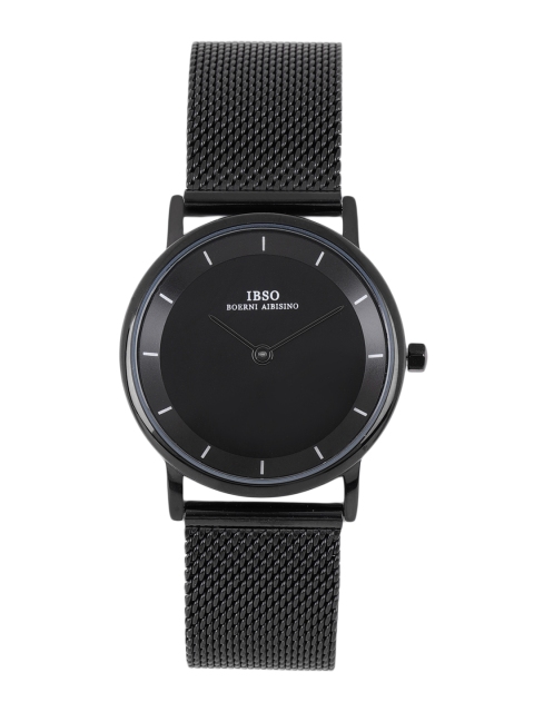 

IBSO Women Black Analogue Watch
