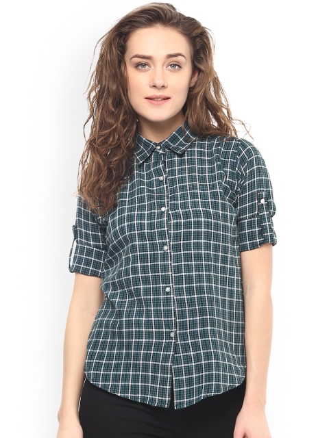 

Mayra Women Multicoloured Regular Fit Checked Casual Shirt, Multi