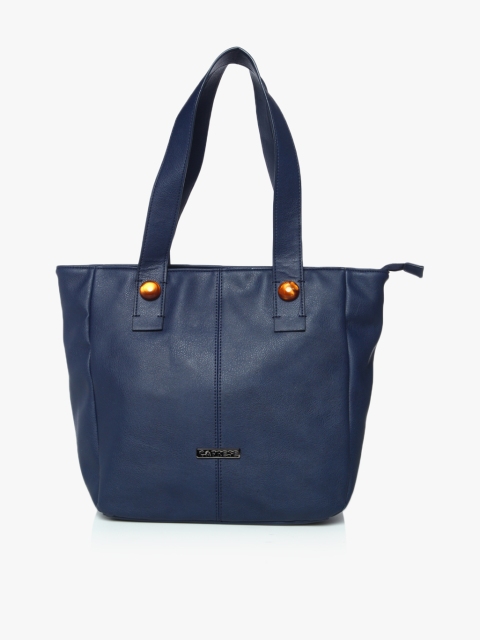 

Caprese Blue Solid Satchel