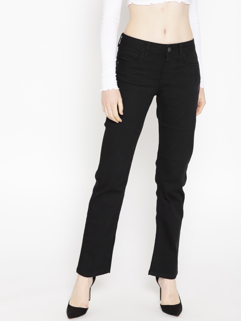 

OVS Women Black Regular Fit Mid-Rise Clean Look Stretchable Jeans
