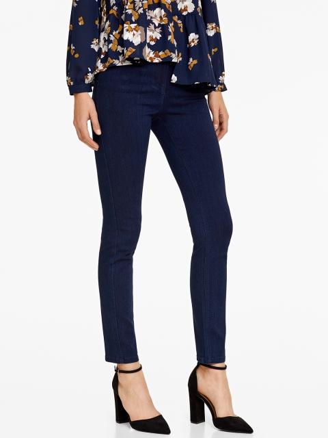 

OVS Women Navy Blue Regular Fit Mid-Rise Clean Look Stretchable Jeans